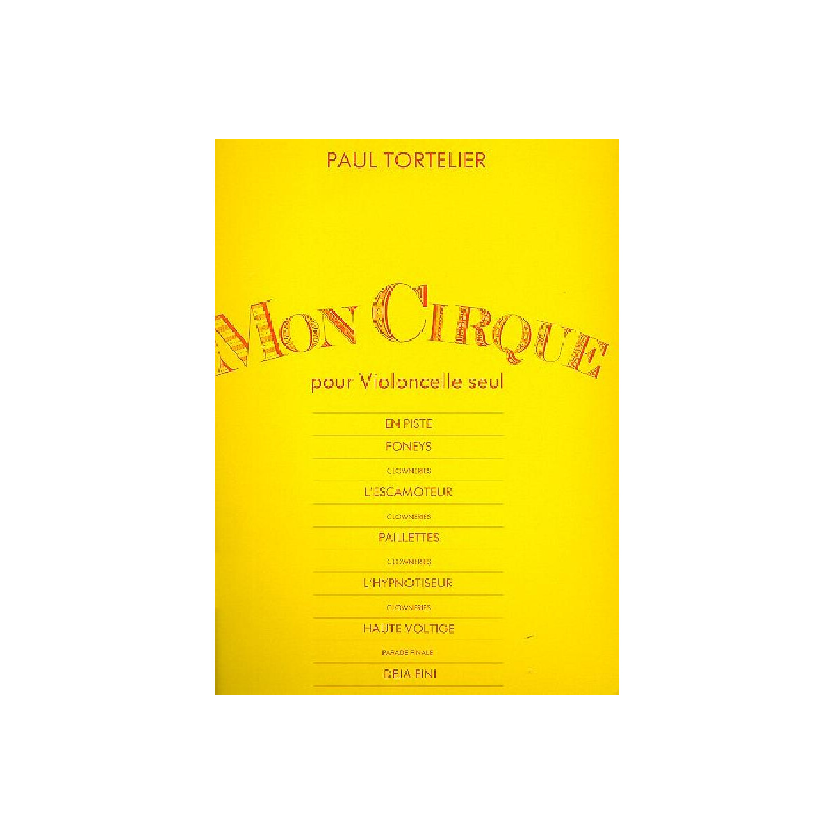 Mon cirque pour violoncelle box