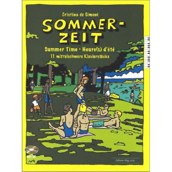 Sommerzeit (+CD) für Klavier