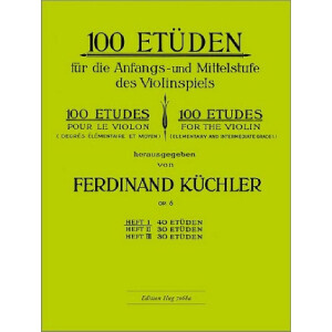 100 Etüden op.6 Band 1