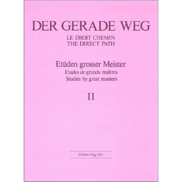 Der gerade Weg Band 2 Etüden