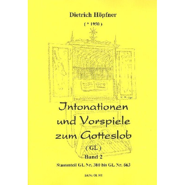 Intonationen und Vorspiele zum Gotteslob Band 2 - Stammteil
