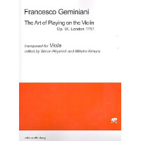 The Art of Playing on the Violin