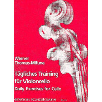 Tägliches Training für Violoncello