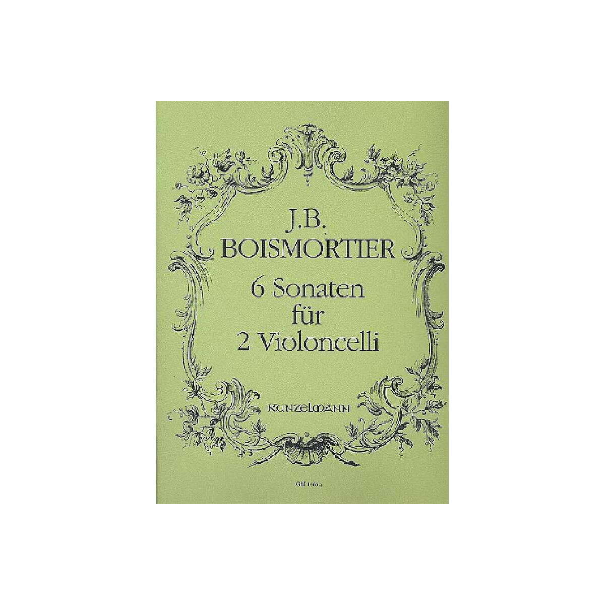 6 Sonaten für 2 Violoncelli box