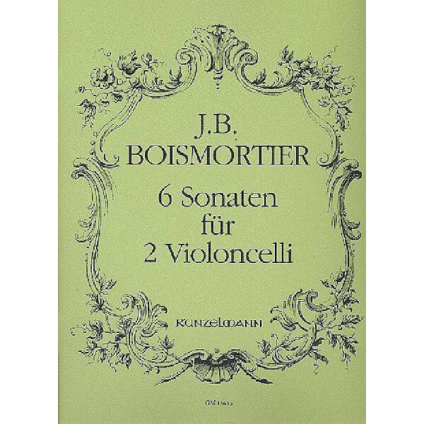 6 Sonaten für 2 Violoncelli