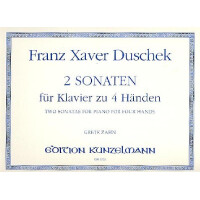 2 Sonaten für Klavier zu 4 Händen