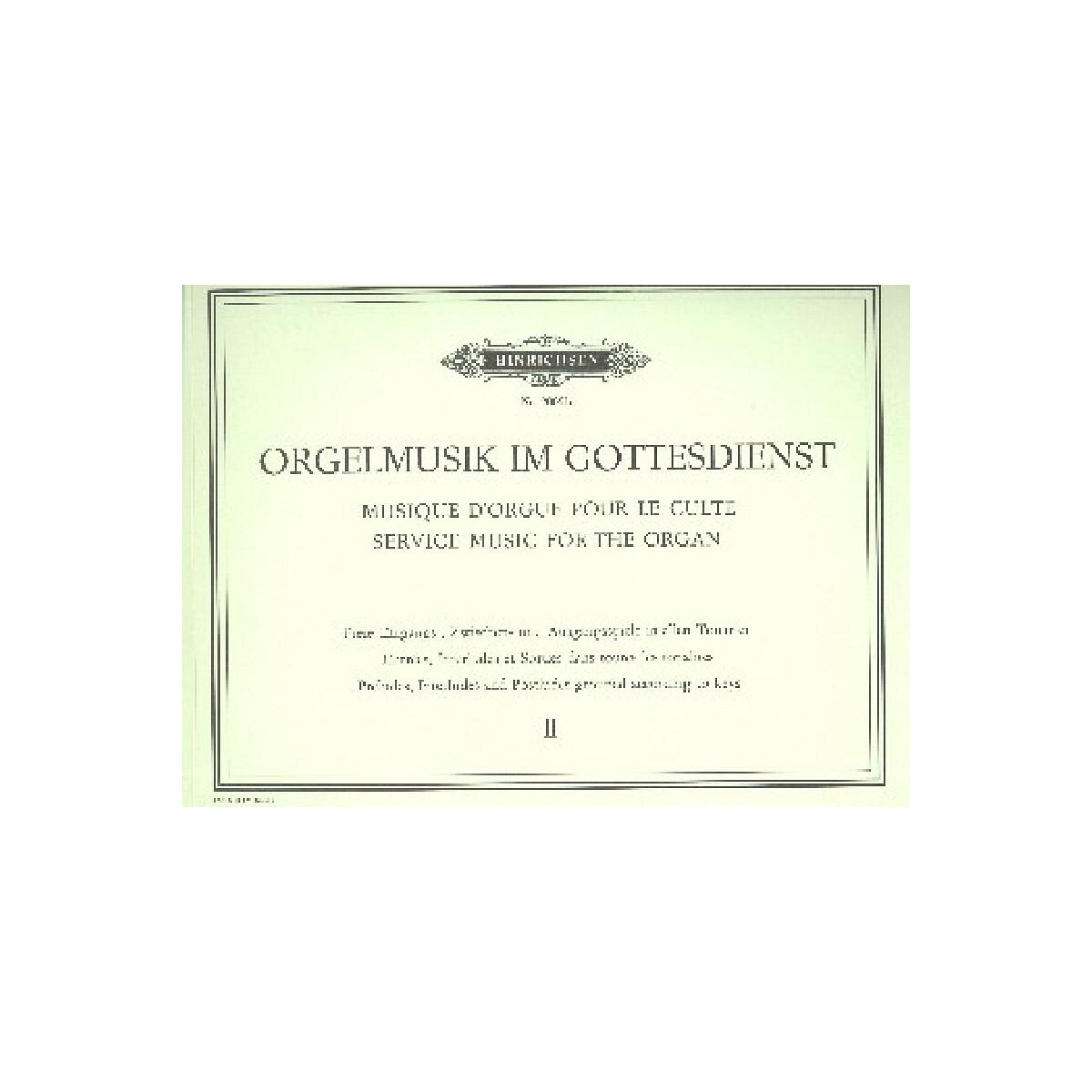 Orgelmusik im Gottesdienst Band 2 box