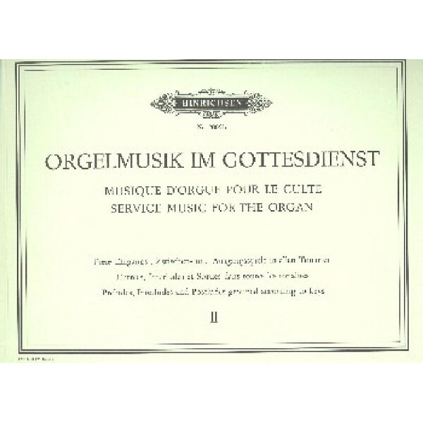 Orgelmusik im Gottesdienst Band 2
