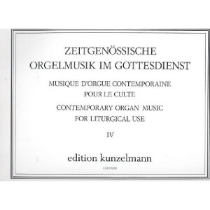 Orgelmusik im Gottesdienst Band 4