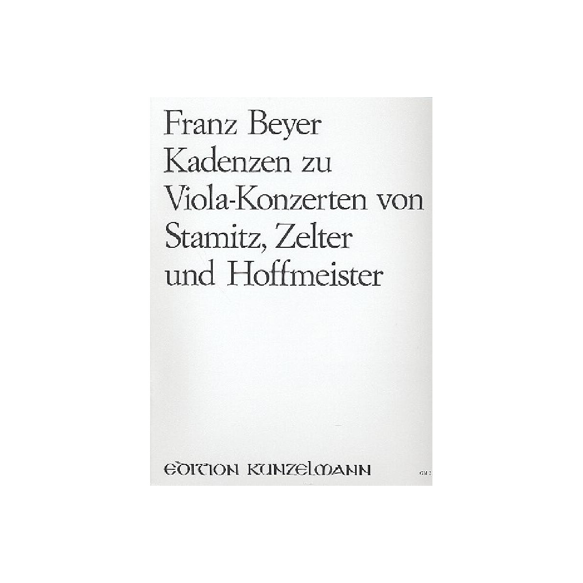 Kadenzen zu Viola-Konzerten von box