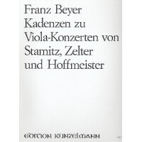 Kadenzen zu Viola-Konzerten von
