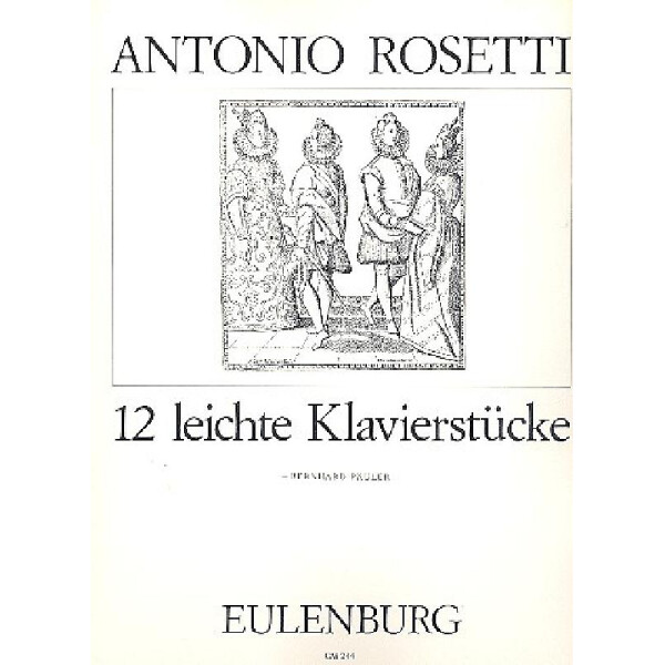 12 leichte Stücke für Klavier