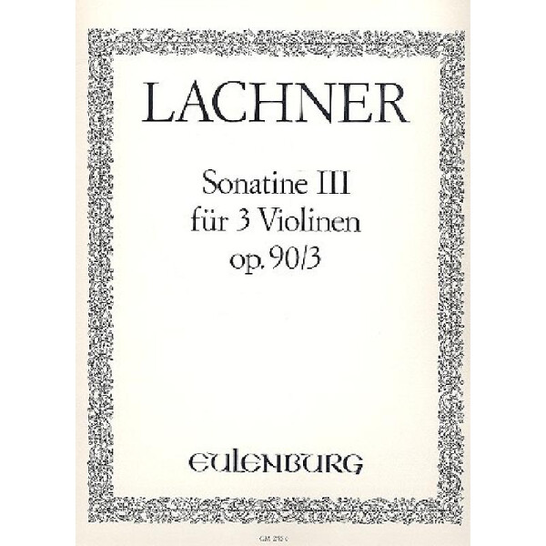 Sonatine A-Dur op.90,3