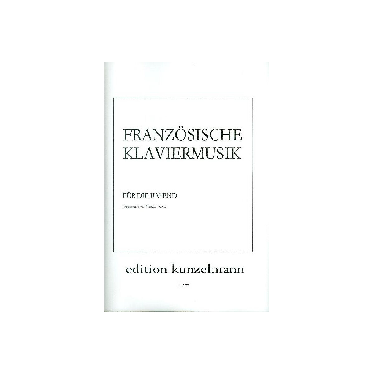 Französische Klaviermusik für  box