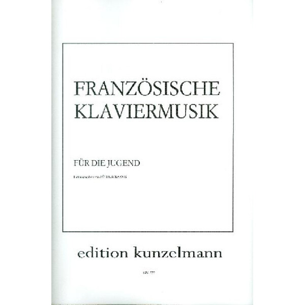 Französische Klaviermusik für die Jugend