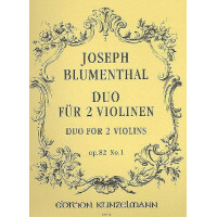 Duo op. 82, Nr. 1 für zwei Violinen