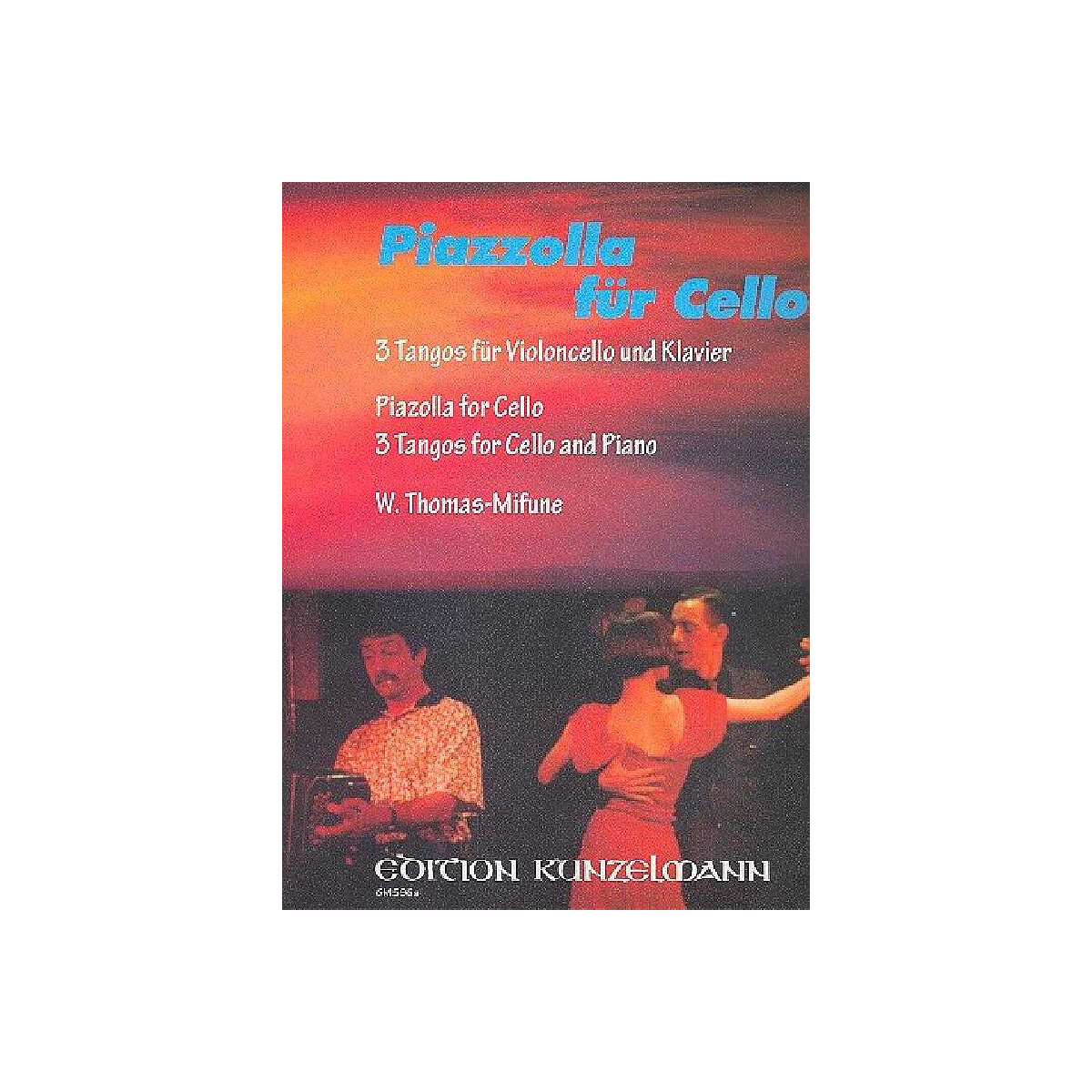 Piazzolla für Cello - 3 Tangos box