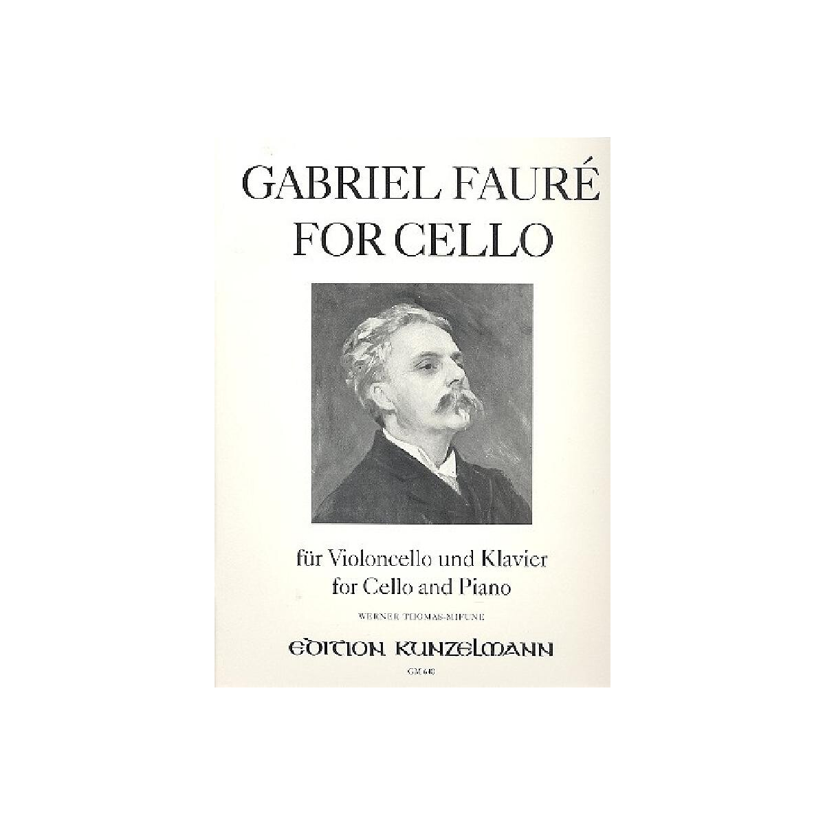 Fauré for Cello für Violonce box