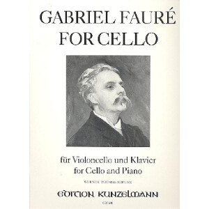 Fauré for Cello für Violoncello