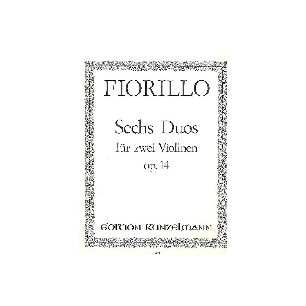 6 concertante Duos op.14 box