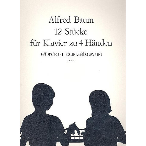 12 Stücke für Klavier zu 4 Händen