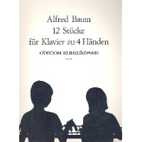 12 Stücke für Klavier zu 4 Händen