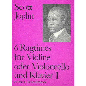 6 Ragtimes f&uuml;r Violine