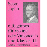 6 Ragtimes Band 3 für Violine