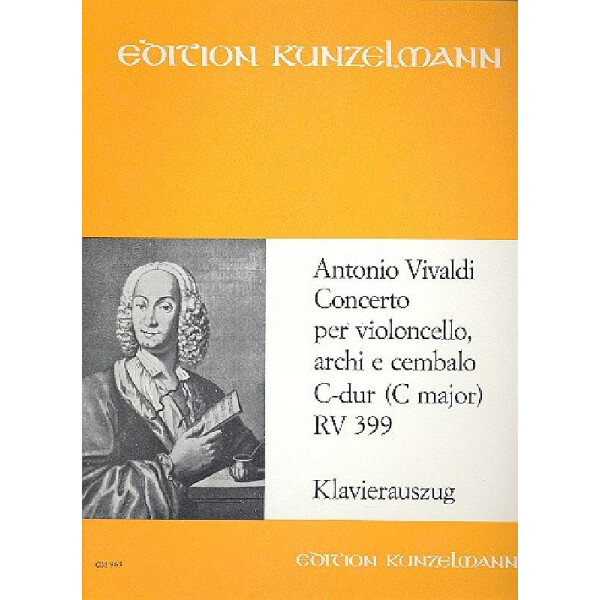 Konzert C-Dur RV399 für Violoncello und Streicher