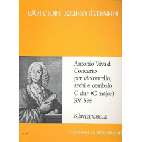 Konzert C-Dur RV399 für Violoncello und Streicher