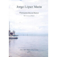 Pieza para dos en blanco