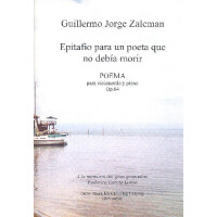 Epitafio para un poeta que no debía morir op.64