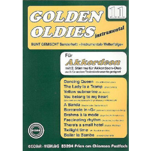 Golden Oldies Band 11 für Akkordeon