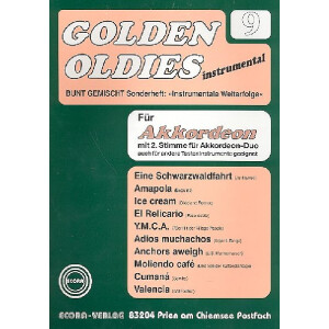 Golden Oldies Band 9 für Akkordeon
