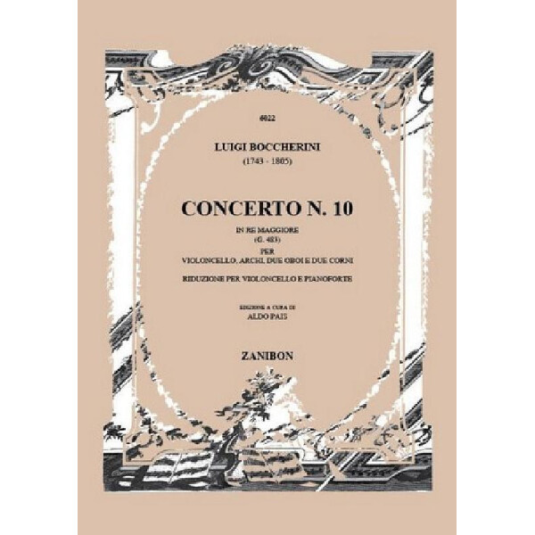 Konzert D-Dur Nr.10 G483 für