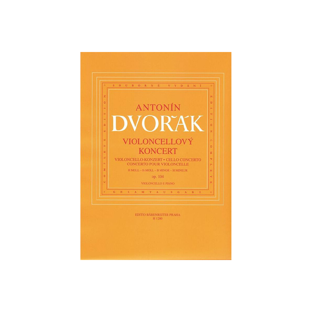 Konzert h-Moll op.104 für box