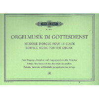 Orgelmusik im Gottesdienst Band 3