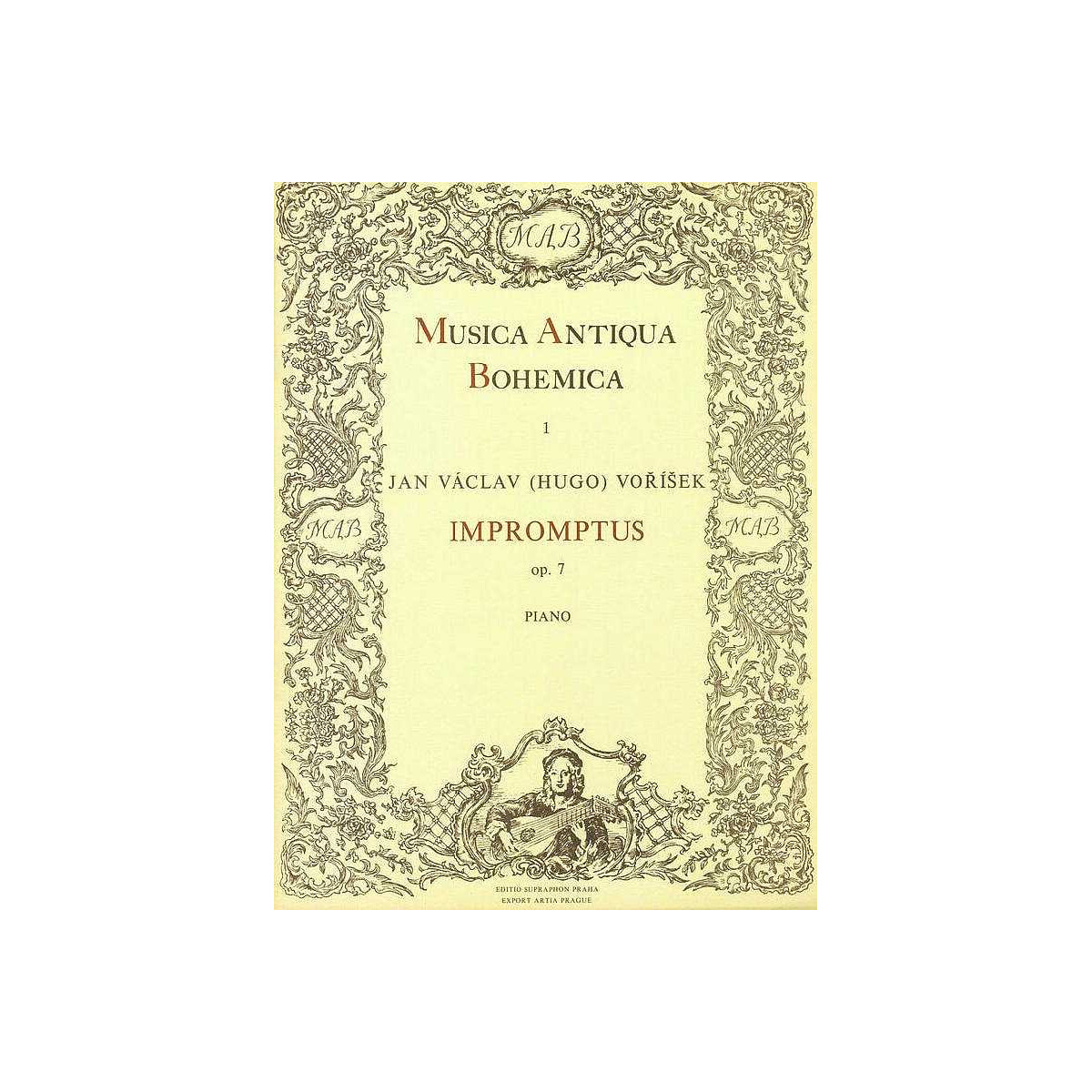 Impromptus op.7 für Klavier box