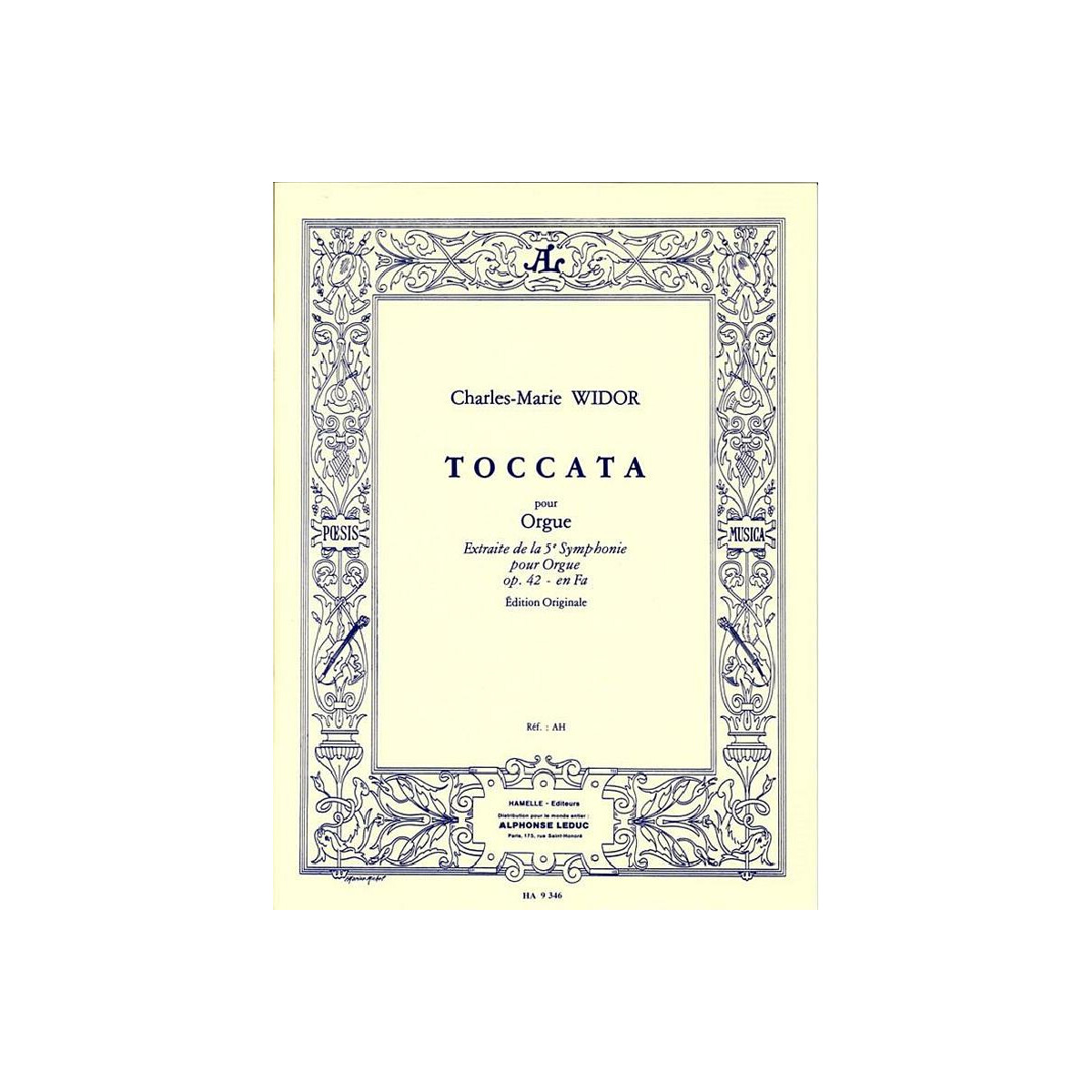 Toccata extraite de la 5e symphonie fa m box