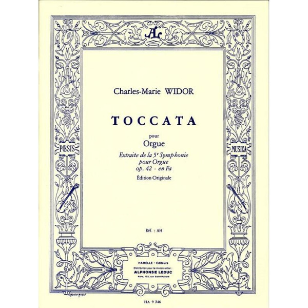 Toccata extraite de la 5e symphonie fa majeur op.42