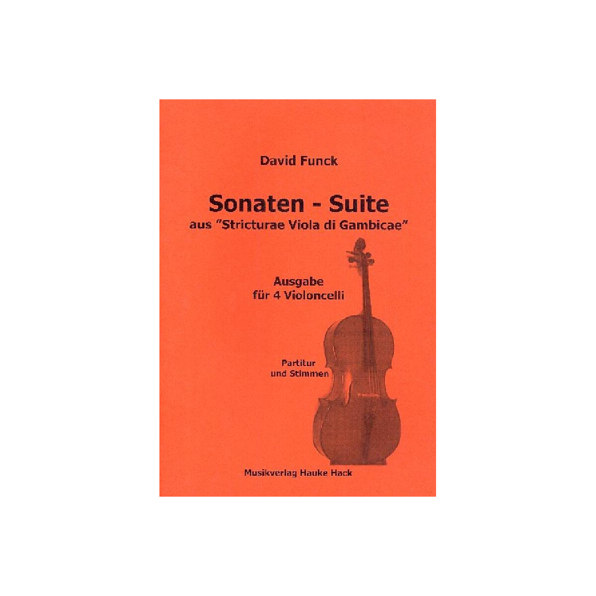 Sonaten-Suite D-Dur aus Stricturae Viola di Gambicae
