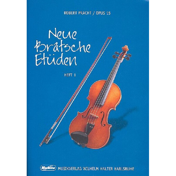 Neue Bratsche-Etüden op.15 Band 1