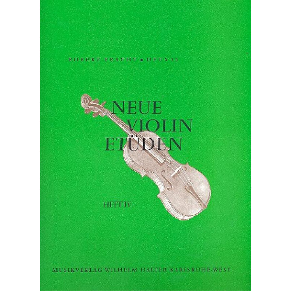 Neue Violin-Etüden op.15 Band 4