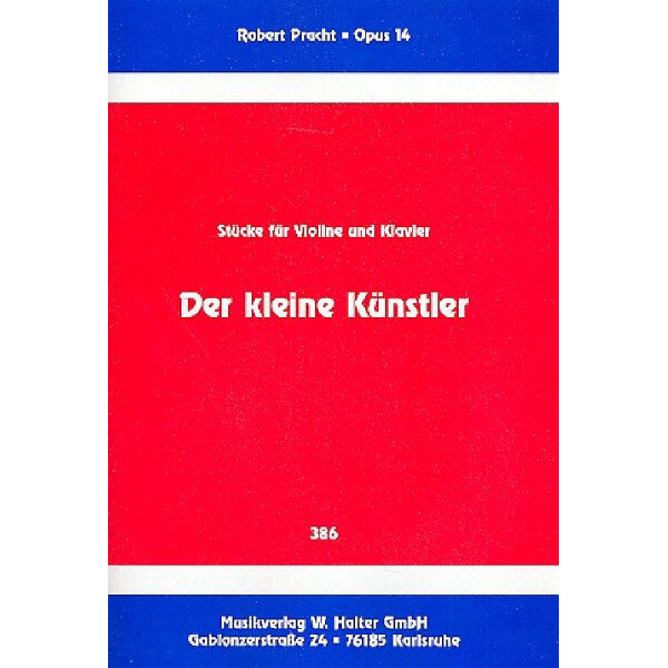 Der kleine Künstler op.14 Stücke