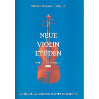 Neue Violin-Etüden op.15 Band 1