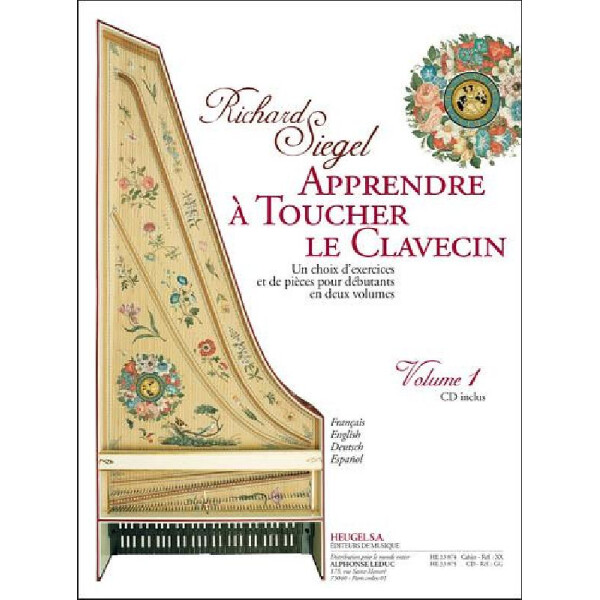 Apprendre a toucher le clavecin vol.1 (+CD)