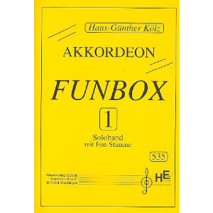 Funbox 1 für Akkordeon solo