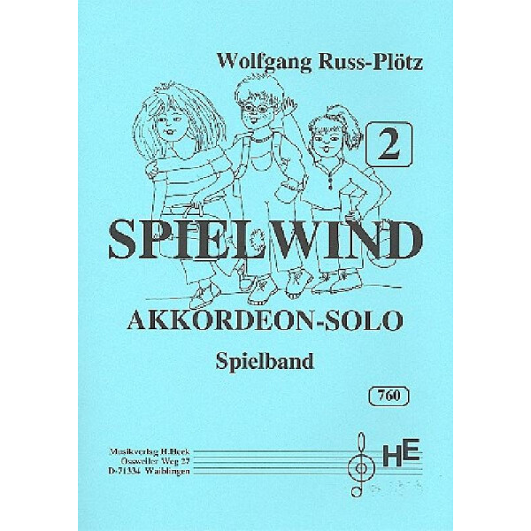 Spielwind Band 2 für Akkordeon