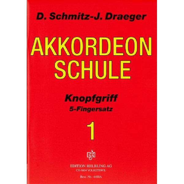 Akkordeonschule Band 1 Knopfgriff