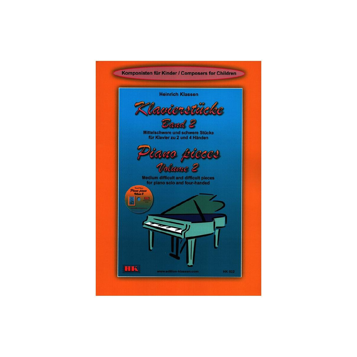 Klavierstücke Band 2 (+CD) box